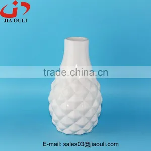 Hot NEW Design Home Decor Pineapple Surface Ceramic Tall Vase thumbnail-1