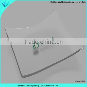 Hot Wholesale Clear Acrylic Tissue Holder With Base thumbnail-3