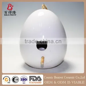 High Quality Ceramic Bird Feeder for Hanging Decor thumbnail-4