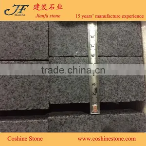 G654 Granite Black Granite Paving Stone Cobblestone thumbnail-1