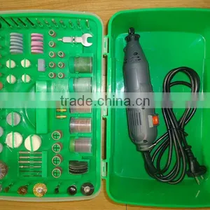 GS CE ETL 135w 217pcs Hand Power Small Mini Grinder Kit Portable Hobby Rotary Electric Grinder Tool Set thumbnail-5