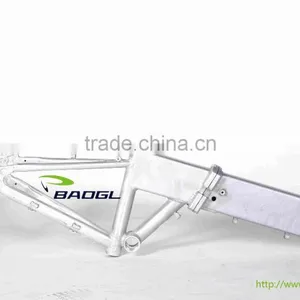 6061 Aluminum Alloy Bicycle Frame for Electric Folding Cargo Bike thumbnail-3