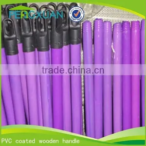 House Cleaning PVC Coated Wooden Palstic Cap Mop Rod Hot Sale thumbnail-1
