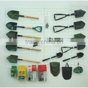 Garden Tools Folding Shovels Wood Handle Spades thumbnail-1