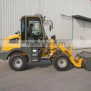 Popular HZM 910 Articulated Mini Wheel Loader ZL10 for Sale thumbnail-1