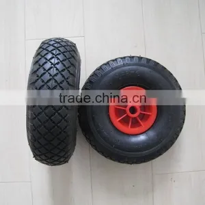 Wheel Barrow 10 Inch 4.0-4 Pneumatic Rubber Wheel thumbnail-2