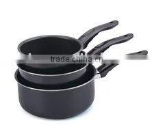 Forging Aluminum Non-Stick Sauce Pan Set thumbnail-1