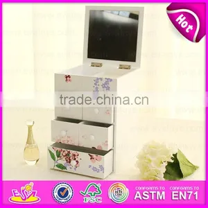 Handmade Lovely Wooden Jewelry Organizer W09E018-S thumbnail-1