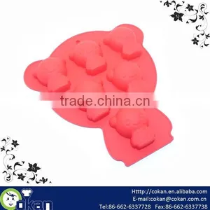 Bear Shape Silicone Chocolate Mold,ice Cube Tray,cake Mold CK-SL561 thumbnail-1