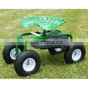 Garden Seat Cart With Handle TC4501D thumbnail-5