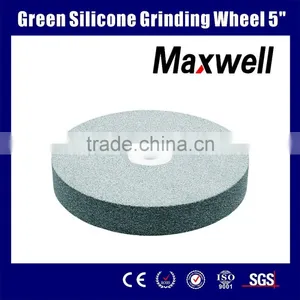 Green Silicone Grinding Wheel 5" thumbnail-1