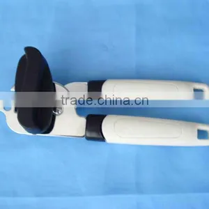 Stainless Steel Can Opener, White & Blue thumbnail-1
