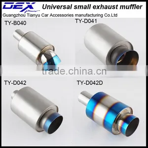 Stainless Steel Sus304 Small Exhaust Muffler thumbnail-1