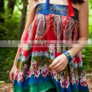 Long Floral Vintage Dress Folk Style Women's Dress thumbnail-2