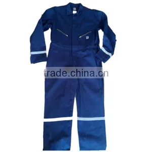 EN ISO 11612 100%cotton Flame Retardant Protective Workwear Coverall thumbnail-1
