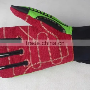 CE 4543 Anti Cut Slash Proof Impact Safety Gloves, Oil and Gas Safety Cut Resistant Rubber Gloves thumbnail-6