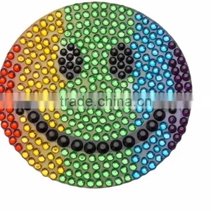 Acrylic/Rhinestone Glitter Printing Sticker Bling Self Adhesive Evil Eye Diamante Strass Sticker Design thumbnail-2