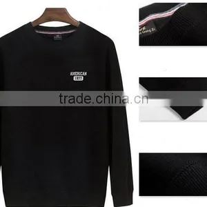 2017 Professional Wholesale China OEM Good Quality Round Neck Custom Sweatshirt thumbnail-1