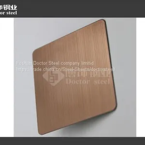 Wine Red HLsurface Stainless Steel Sheet ,color Decorative Stainless Steel Plate thumbnail-2