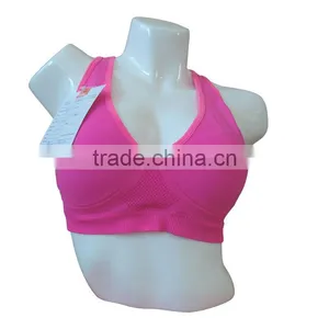 Wholesale Cheap Seamless Woman Underwear Yoga Bra Lingerie Ladies Sport Bra thumbnail-1