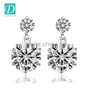 Fashion Jewelry Sterling Silver Exquisite Earrings For Women thumbnail-1