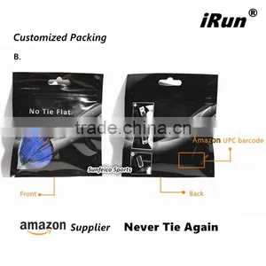 Untied Flat Elastic Shoelaces For Disabled With Special Need - White No Tie Convienient Quick Shoes Lace - 10 Colors thumbnail-6