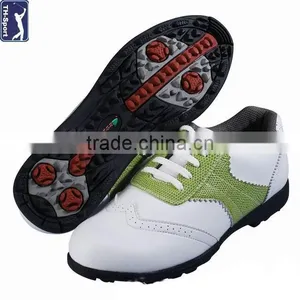 Best Design Women Golf Shoes OEM PVC Sole High Quality thumbnail-1