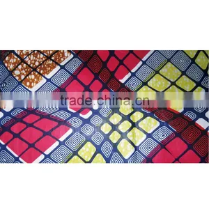 100% Cotton African Real Wax Fabric thumbnail-1