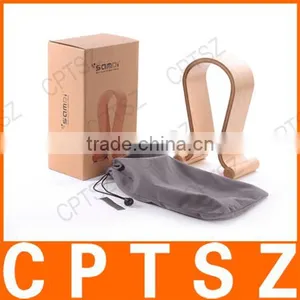 Wooden Headphone Holder Hanger Headset Frame Stand Headset Holder Support Frame thumbnail-4