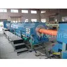 Plastic HDPE Pipe Making Machine With Single Screw Extruder High Efficiency 315mm ~ 630mm thumbnail-1