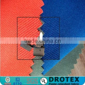 4.5oz Permanent Fireproof Cloth for Fire Fighting Work Suit / 150gsm Inherent Fireproof Workwear thumbnail-1