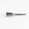 Inverted Cone - Plain End Tungsten Carbide Burr, Chipbreaker thumbnail-1