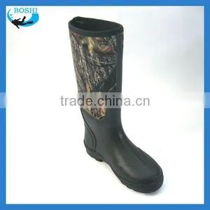 Military Wear-resistance Comfortable Boot Camouflage Inner Neoprene Shoes for Hunters thumbnail-2
