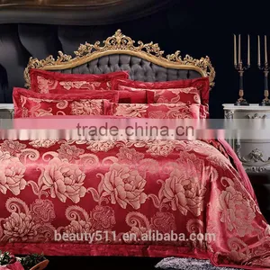Cotton Queen Romantic Bed Sheet Embroidery Design New Cotton Fabric Bed Sheet BS448 thumbnail-1