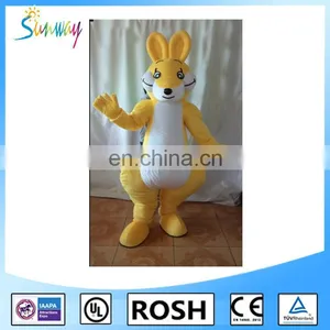 2016 Wholesale Hot Sale Cheap Christmas Plush Kangaroo Mascot Costume thumbnail-2