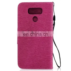 Wallet Style With Cards Slot PU Leather + TPU Full Cover Case for LG G6 thumbnail-3