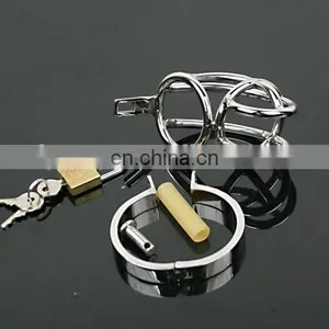 Sexy Chastity Device Penis Lock, Men Penis Cover thumbnail-1