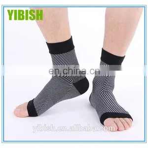 Plantar Fasciitis Foot Compression Sleeves (Pair) - Lightweight Ankle Brace#YLW-03 thumbnail-1
