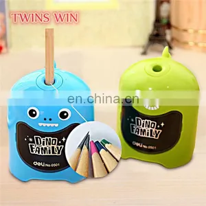 Cheap Price Best Quality School Fashion Cartoon Cute Shapes Electric Pencil Sharpener Machine From China Stationery Market thumbnail-1