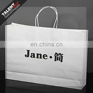 Custom Printed Logo Golden & Silver Paper Reusable Shopping Bag for Promotion thumbnail-6