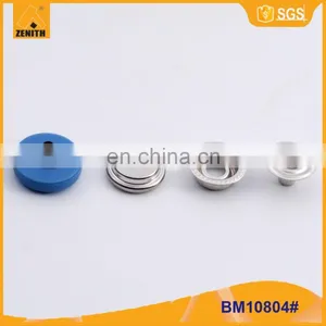 Round Plastic Nylon Cap Shank Snap Button for Coat BM10804 thumbnail-3