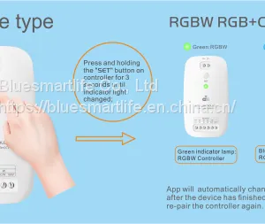 RGBW/RGB+CCT 2 IN 1 WiFi LED Controller thumbnail-5