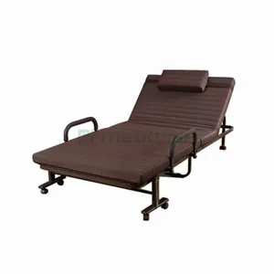 AG-FB003 Cheap Patient Care Medical Manual Hospital Folding Bed thumbnail-1