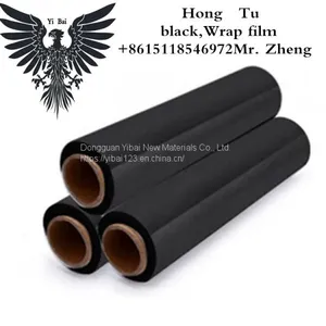 500 mm Wide Black Wrap Film thumbnail-1