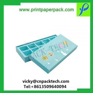 Modern Superior Embossing Handmade Paper Jewelry Storage Boxes Hamper Donut Cookie Gift Paper Box thumbnail-1