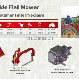 Tractor PTO Side Mower for Compact Tractor thumbnail-4