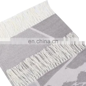 High Quality Soft Cozy 100%acrylic Printed Throw Blanket thumbnail-4