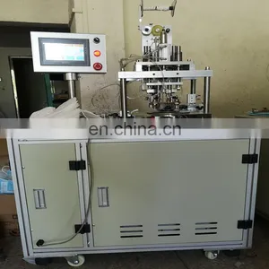 Ultrasonic Face Mask Ear Loop Spot Welding Machine For Non Woven Bag Bra Strap Spot Welder thumbnail-7