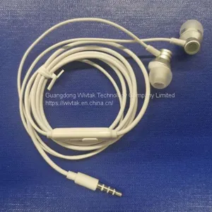 Multi Color 1.2mm Cable Earphone In-ear Headset Cost-effective Headphones With Metal Resonantor Wired Ear-buds thumbnail-1