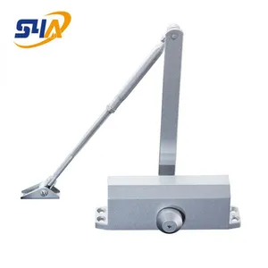 Good Quality Small Aluminum Housing Steel Arm Residential Door Closer thumbnail-3